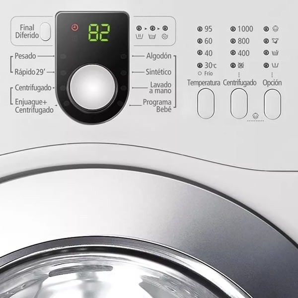 Lavarropas Samsung WW65 Blanco - Imagen 2