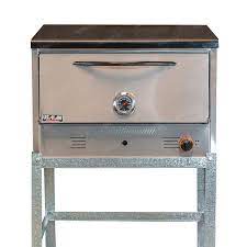 Horno Pizzero Usman 6 Moldes Acero